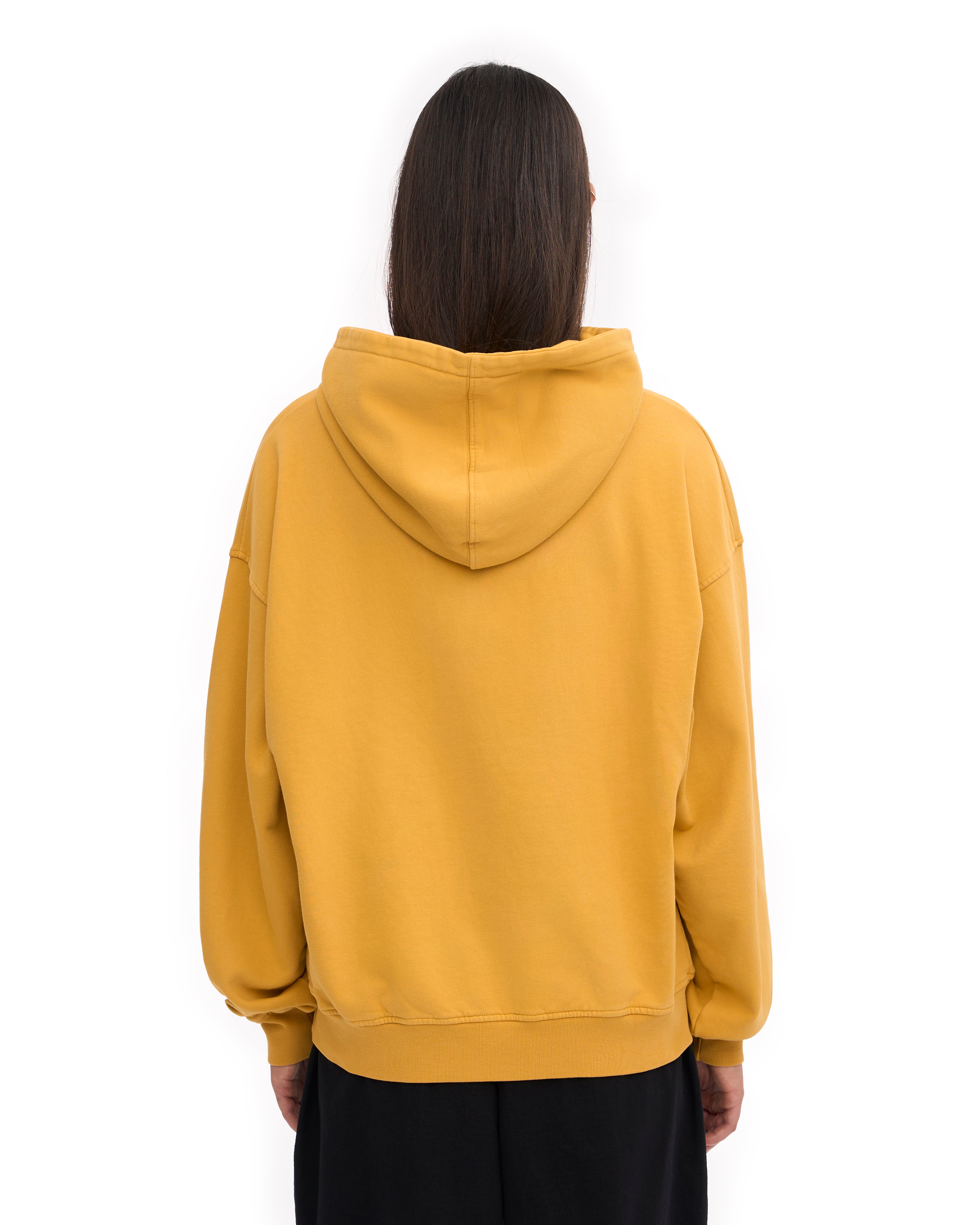 Organic Oversized Hoodie - Soft & Cozy Burned Yellow Pullover for Men & Women | Perfect for Casual Wear, Loungewear & Outdoor Activities