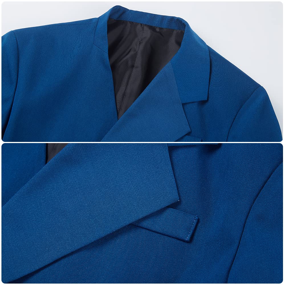 Anime Spike Spiegel Cosplay Costume - Cowboy Bebop Halloween Costume Outfit for Men, Women - Perfect for Halloween Parties, Comic Con, Cosplay Events & Anime Conventions