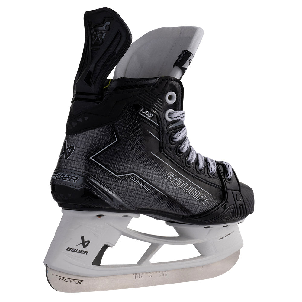 Bauer Supreme M50 Pro Junior Ice Hockey Skates - Youth Hockey Skates for Boys & Girls - Perfect for Ice Rink Practice & Competitive Games