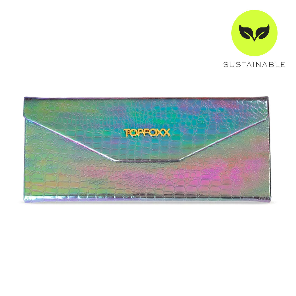 Premium Green Foldable Holographic Phone Case - Shatterproof Protective Cover for iPhone 15/14/13/12/11 Pro Max - Trendy Glitter Design for Daily Use, Travel & Parties