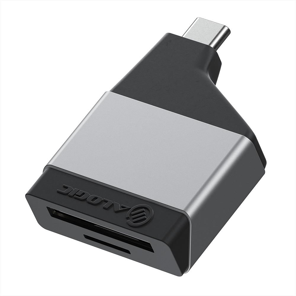ALOGIC Ultra Mini USB C SD Card Reader - High-Speed Portable Memory Card Adapter for MacBook, iPad, Laptop, Camera - Perfect for Travel, Photography & Data Transfer