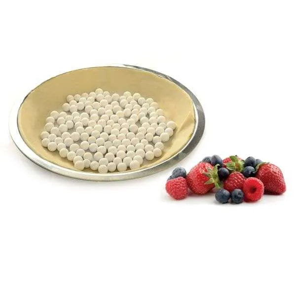 Premium Ceramic Pie Weights for Baking - Set of 12 Reusable Pie Crust Weights for Blind Baking, Perfect for Tarts, Quiches & Pastries | Essential Baking Tools for Home Bakers & Professional Chefs