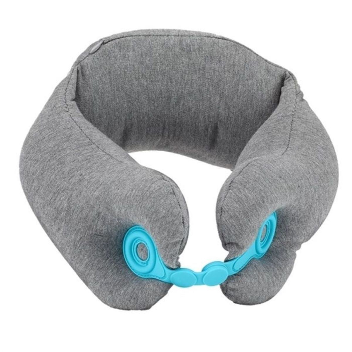 Conair Travel Pillow for Neck Support - Memory Foam Neck Pillow for Airplane, Car & Office Use - Perfect for Long Flights & Road Trips