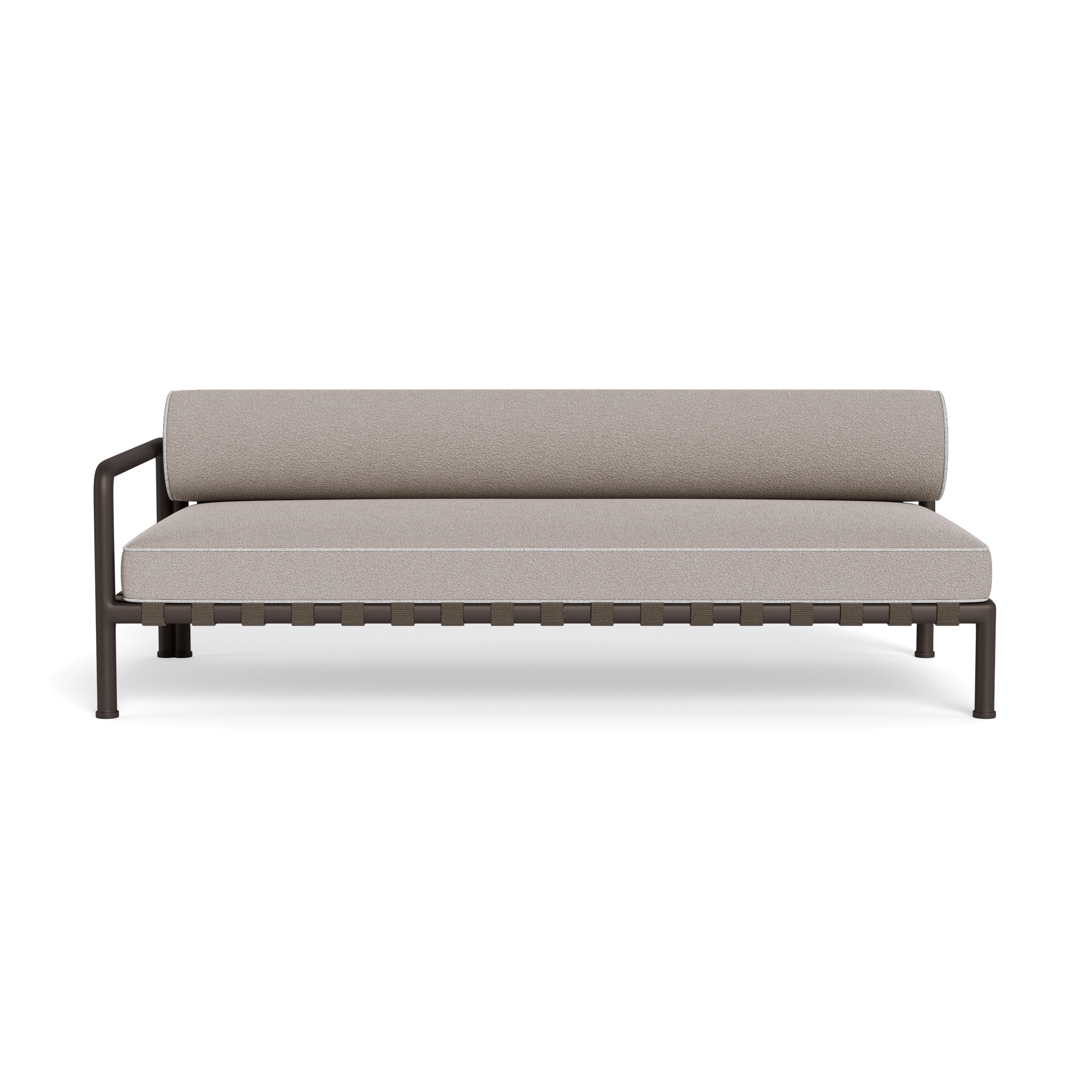 Parker 2-Seater Sofa with Single Left Armrest - Perfect for Small Living Rooms, Apartments & Cozy Spaces