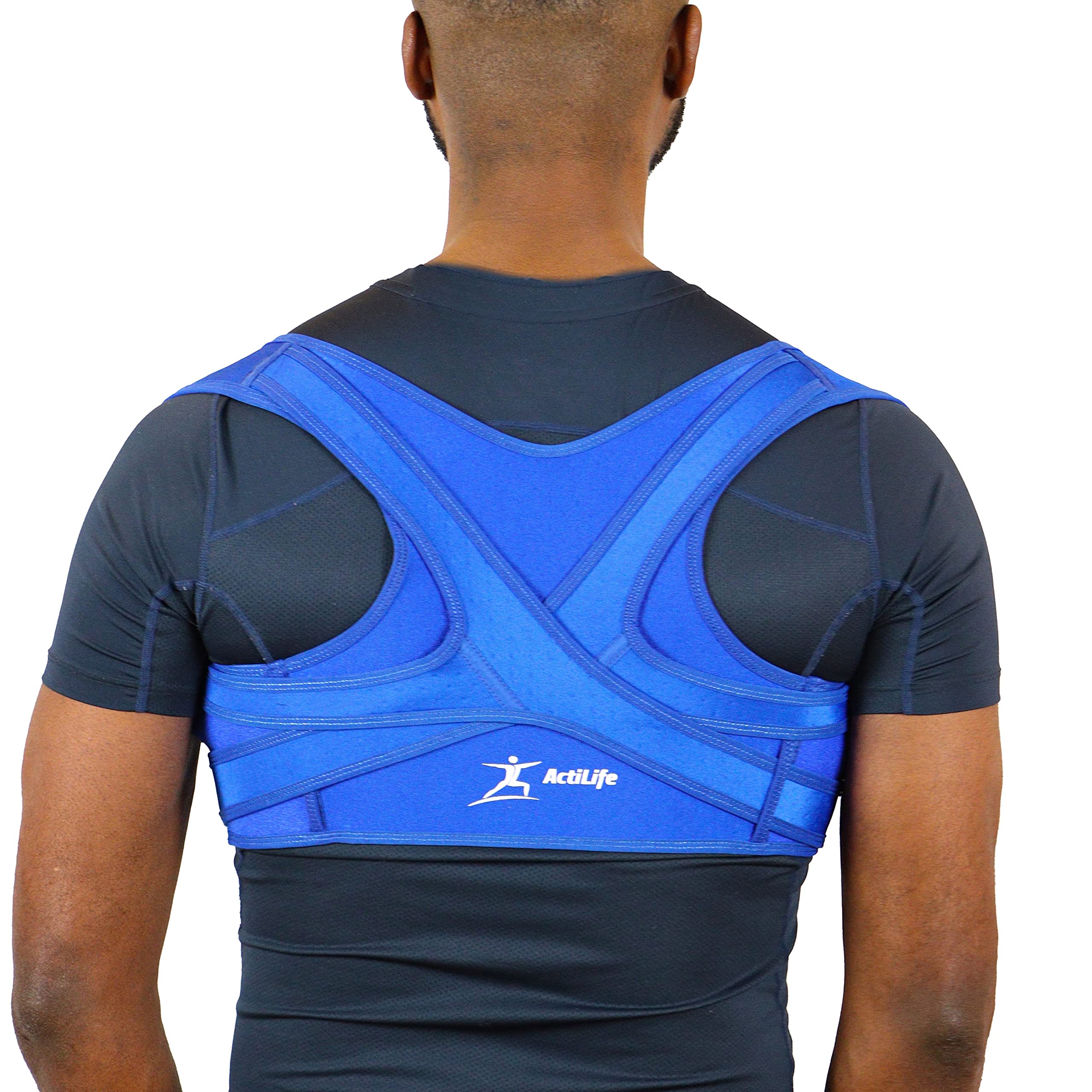 Adjustable Posture Corrector for Women & Men - Upper Back & Shoulder Brace for Pain Relief & Better Alignment | Improve Slouching, Reduce Back Pain & Muscle Fatigue | Perfect for Office Work, Driving & Daily Activities