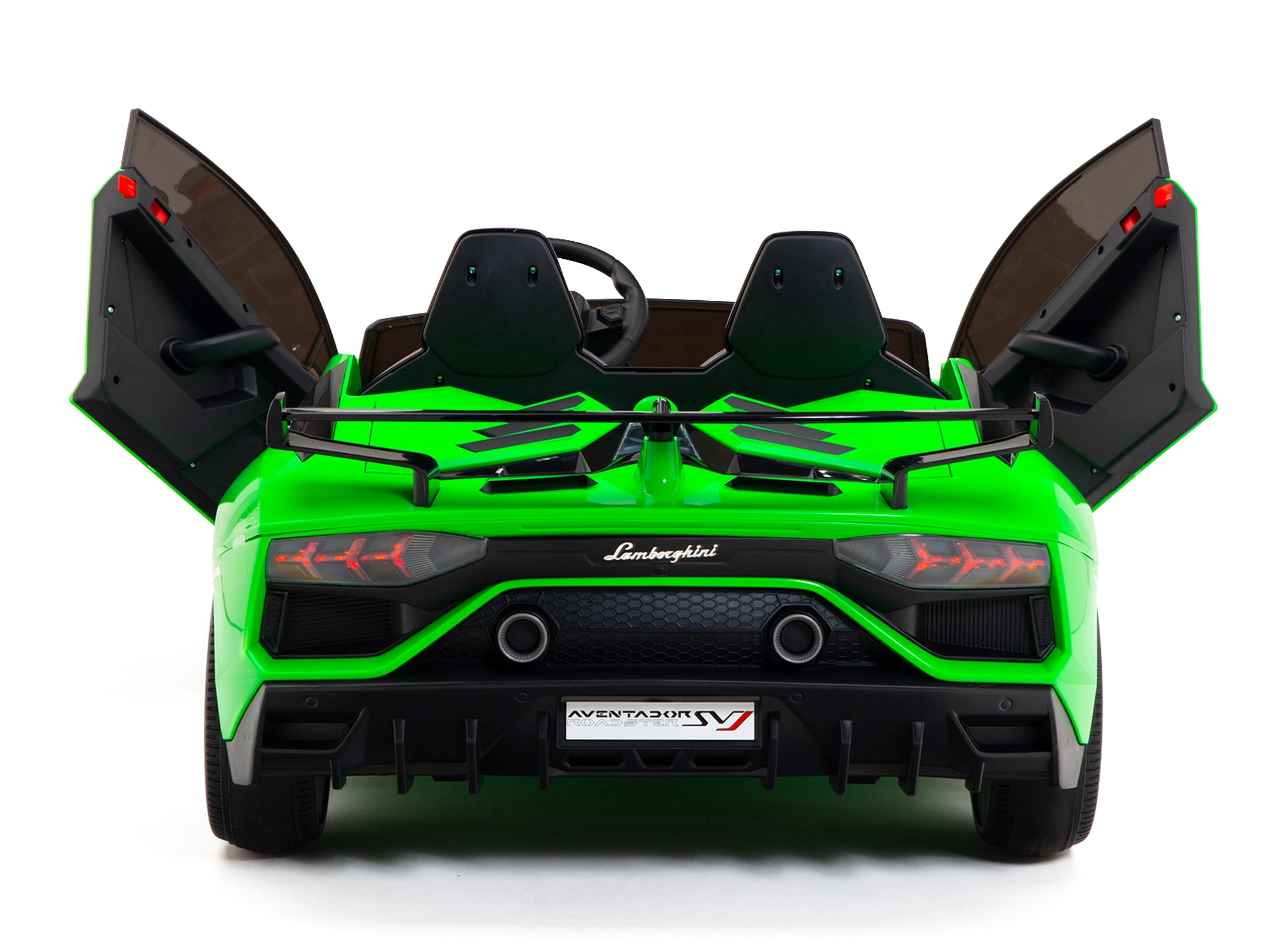 24V Lamborghini SVJ Remote Control Ride On Drift Car for Kids - Green Electric Toy Car for Boys & Girls | Birthday Gift, Outdoor & Indoor Play