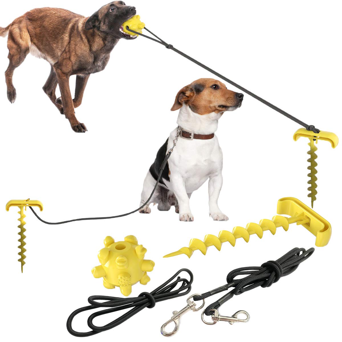Heavy Duty Dog Tie Out Cable & Stake - 10.19