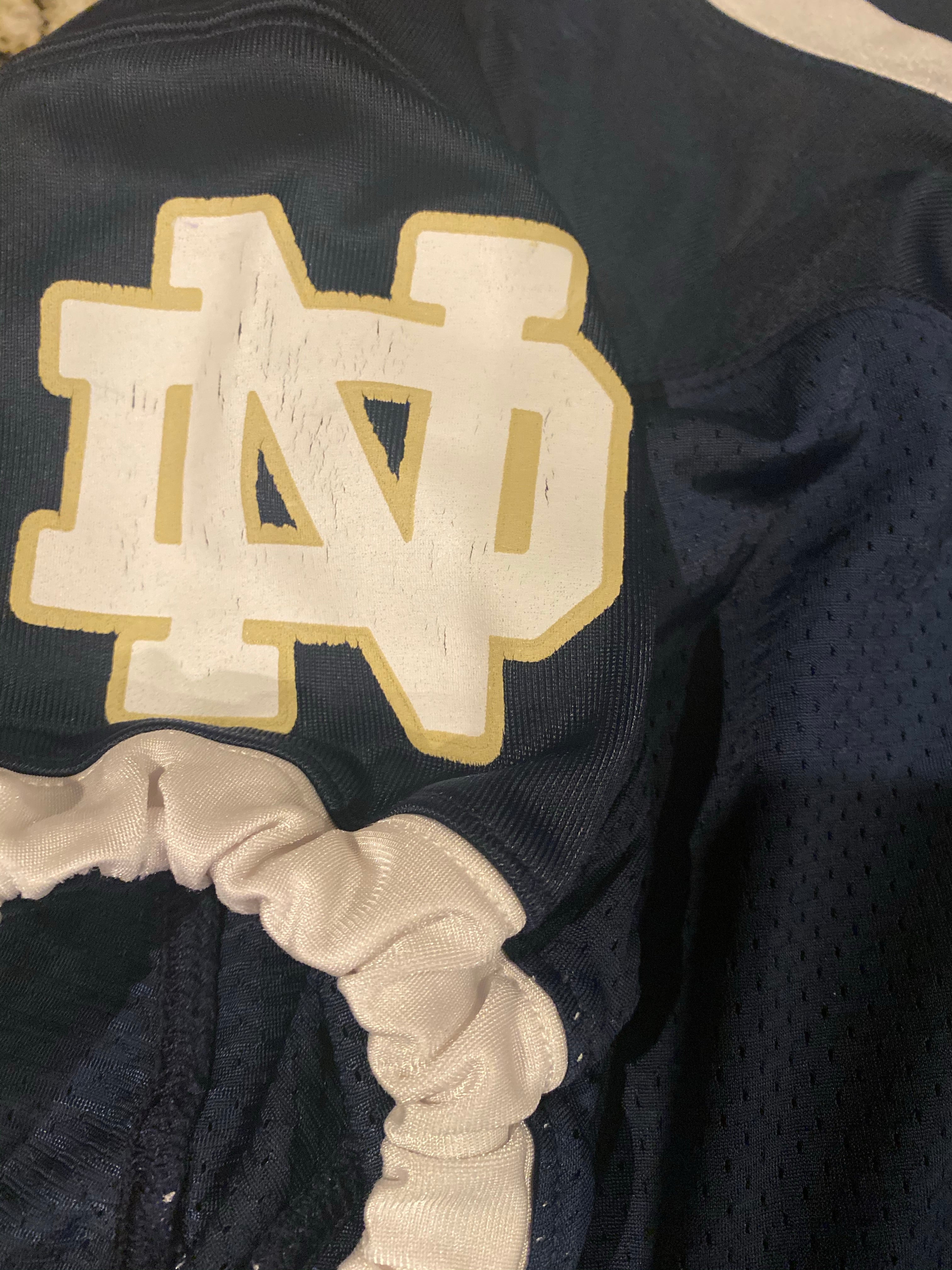 Authentic Will Fuller Notre Dame Fighting Irish Football Jersey #7 - Under Armour Game-Worn Practice Jersey for Fans & Collectors - Perfect for Game Day, Tailgating, and Sports Memorabilia Display