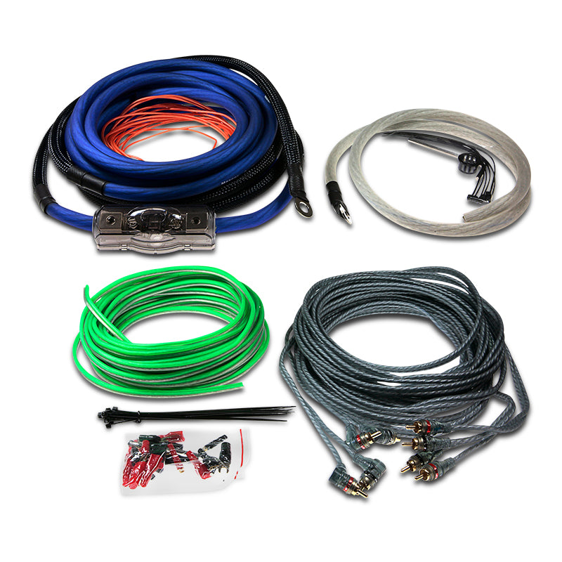 Aerpro MX44 MAXCOR 4AWG 4 Channel Amplifier Install Kit - Premium Car Audio Wiring Kit for High Power Amplifiers | Perfect for Car Stereo Systems & DIY Audio Upgrades