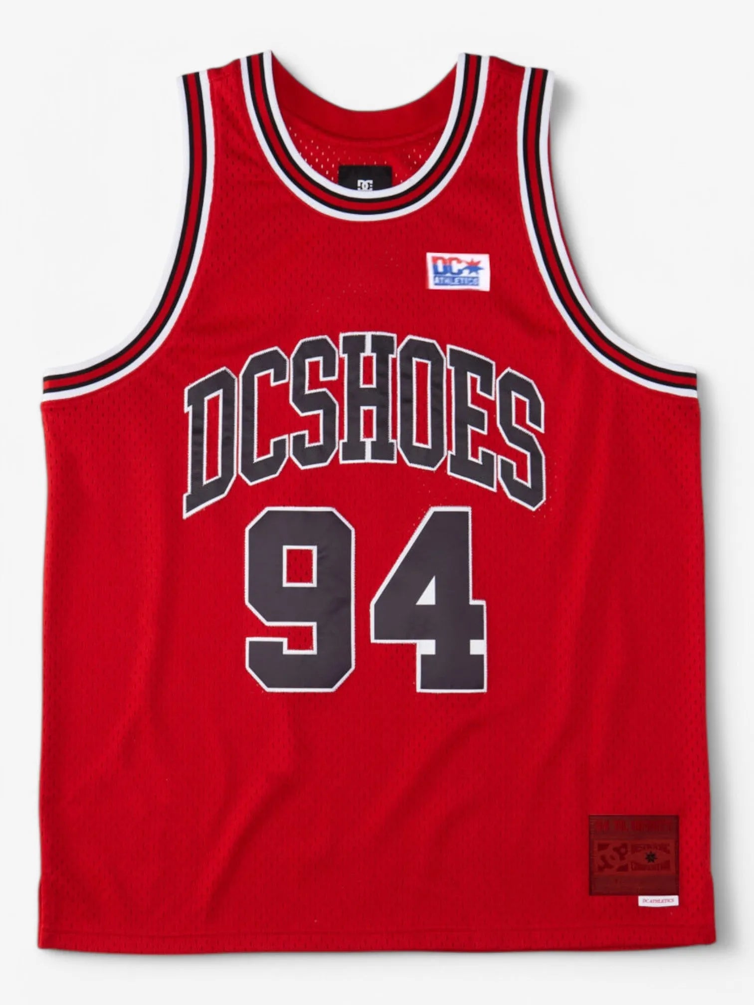 DC Shi Town Red Muscle Tank Top for Men - Gym Workout, Running & Casual Streetwear
