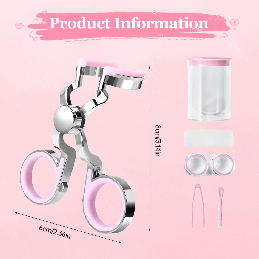 2024 Upgrade Portable Contact Lens Applicator Tool - Easy Insertion & Removal Helper for Soft Lenses | Travel-Friendly Eye Care Accessory | Perfect for Daily Use, Travel, and Emergency Lens Cases