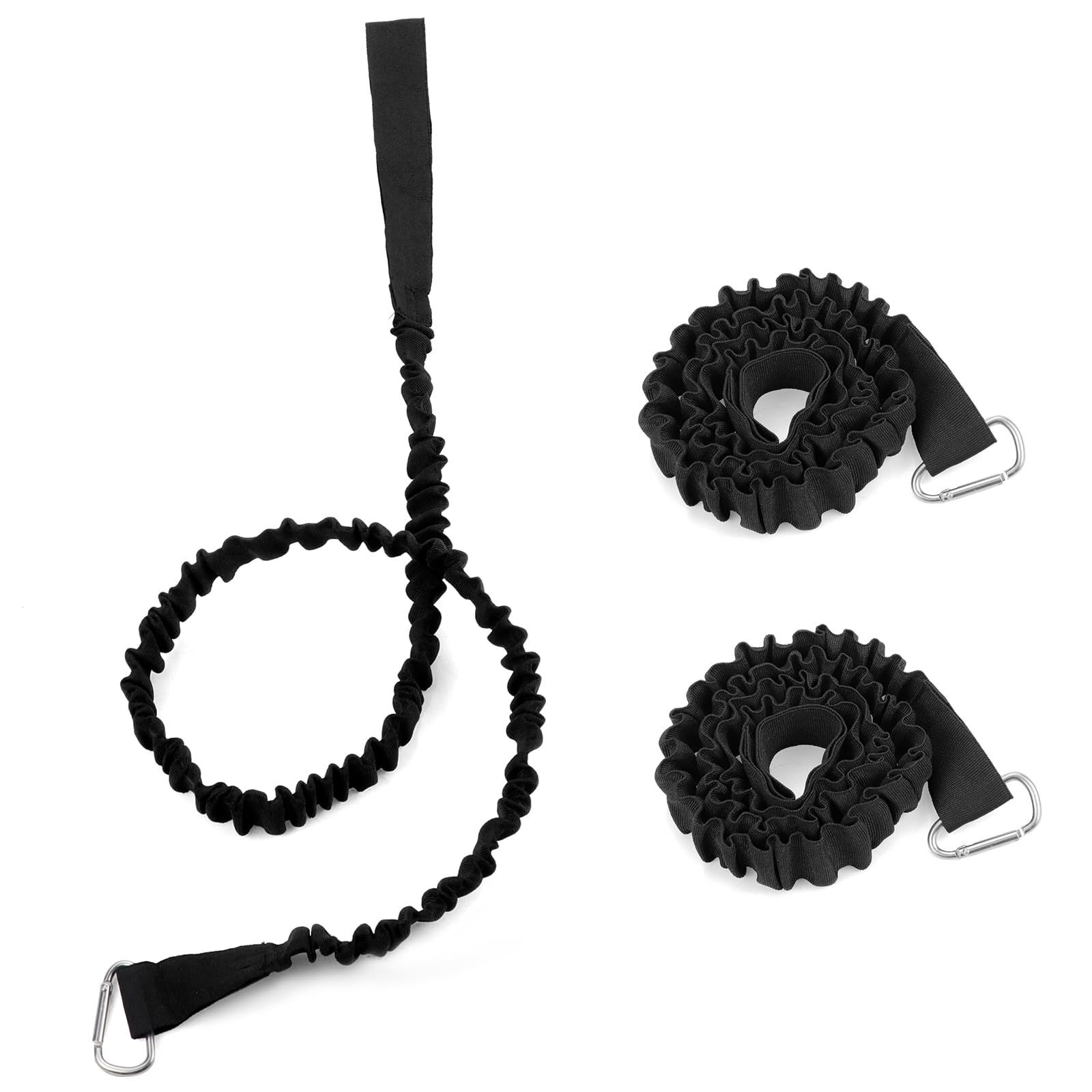**Antrader 2-Pack Kayak Paddle Leash & Rod Lanyard – Stretchable Coiled SUP Paddle Leash for Kayaking, Fishing, and Stand-Up Paddleboarding**