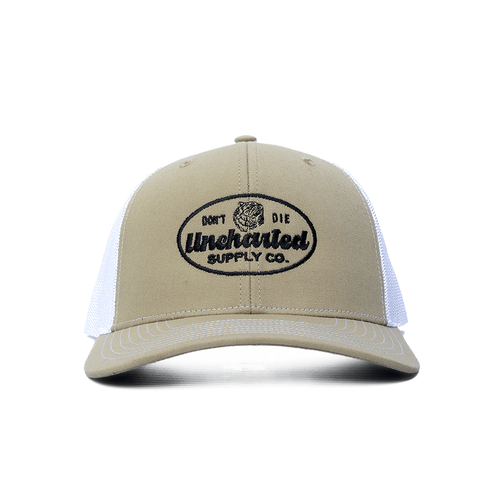 Adventure Trucker Hat for Men & Women - Breathable Mesh Back, Adjustable Snapback - Perfect for Hiking, Camping, and Outdoor Activities