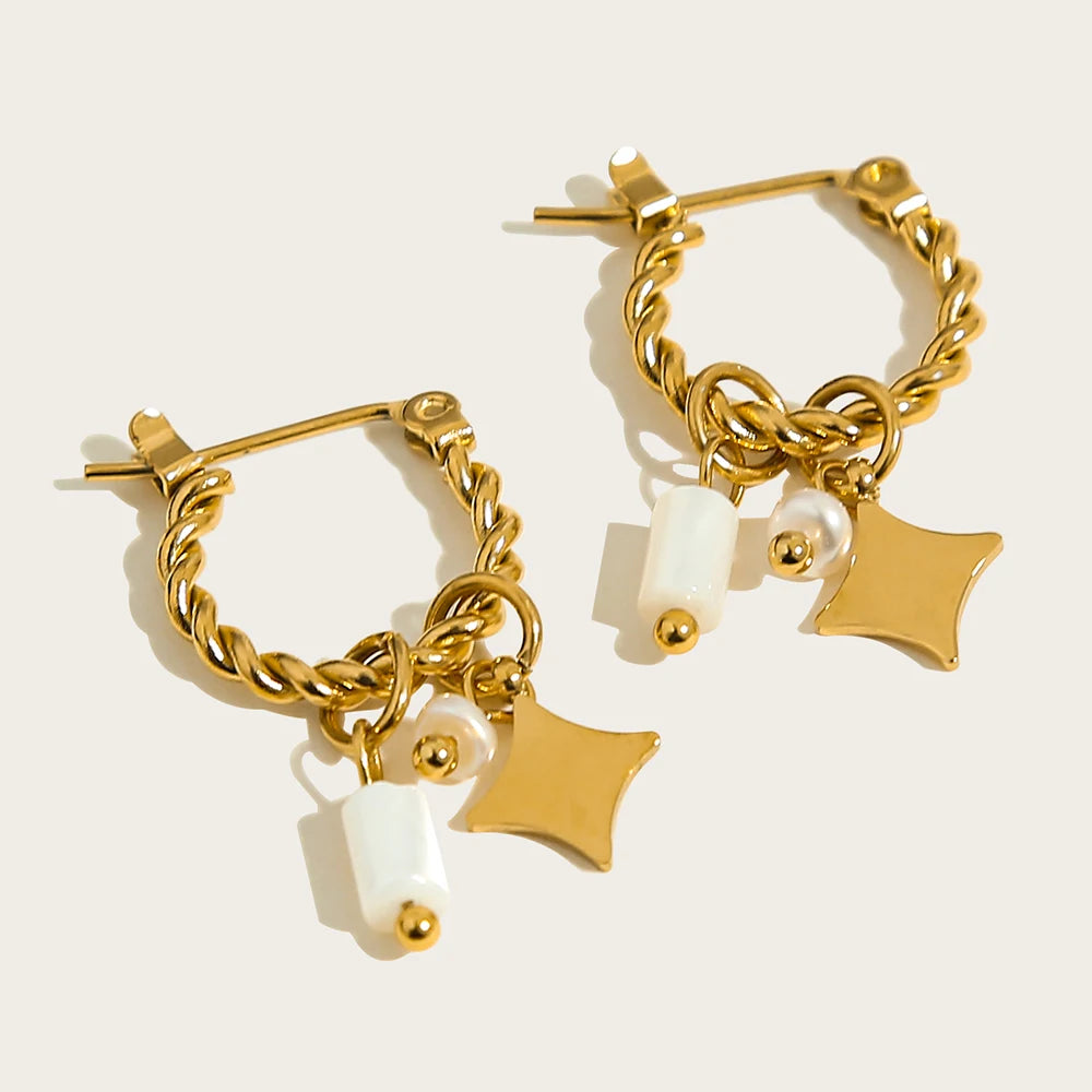 Dangling Star Earrings for Women - Trendy Gold & Silver Celestial Jewelry - Perfect for Parties, Weddings & Everyday Wear