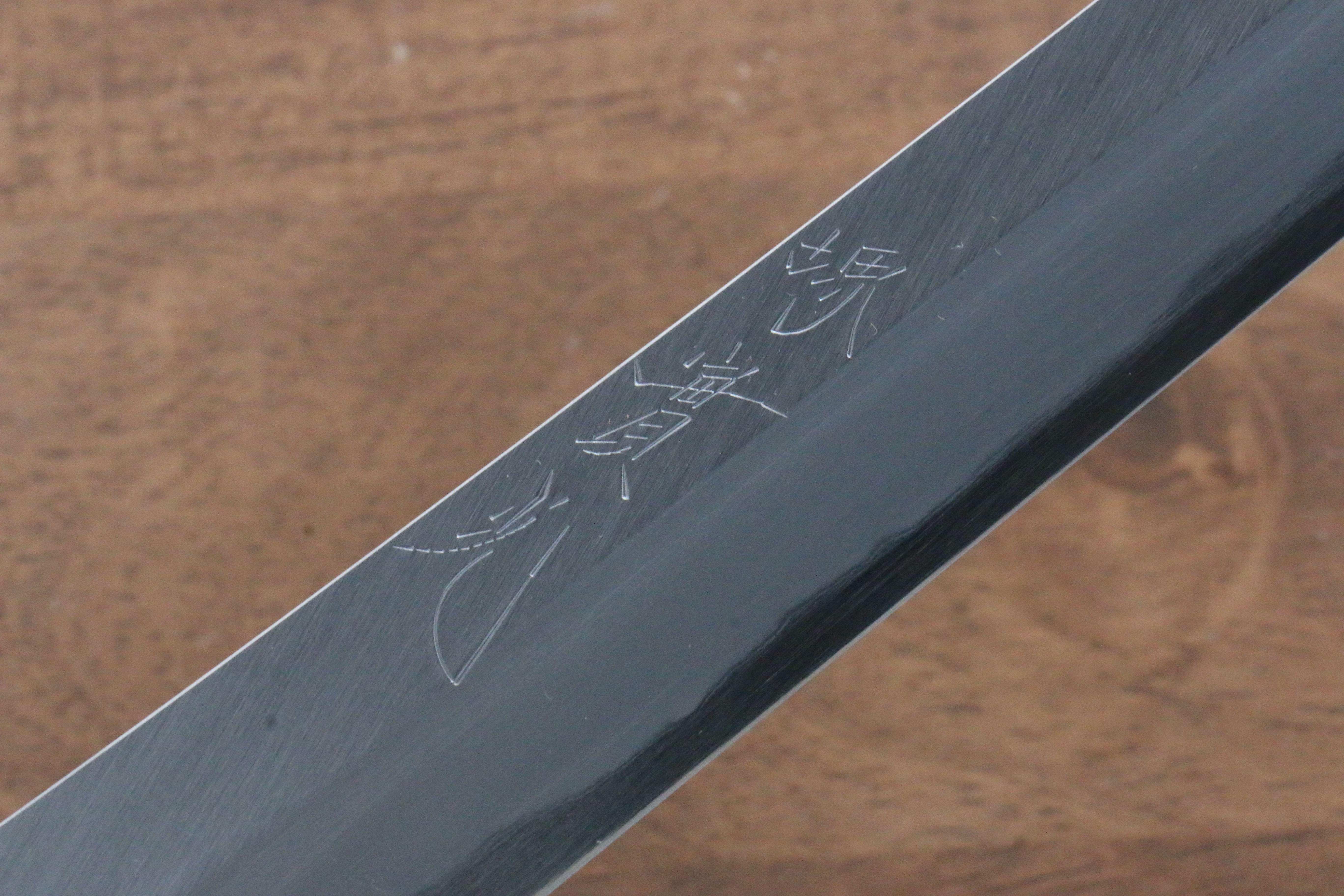 Premium Jikko Shiko White Steel Sakimaru Yanagiba 240mm Japanese Sushi Knife with Ebony Wood Handle & Double Ring - Perfect for Sushi Chefs, Professional Cooking & Home Kitchen Use