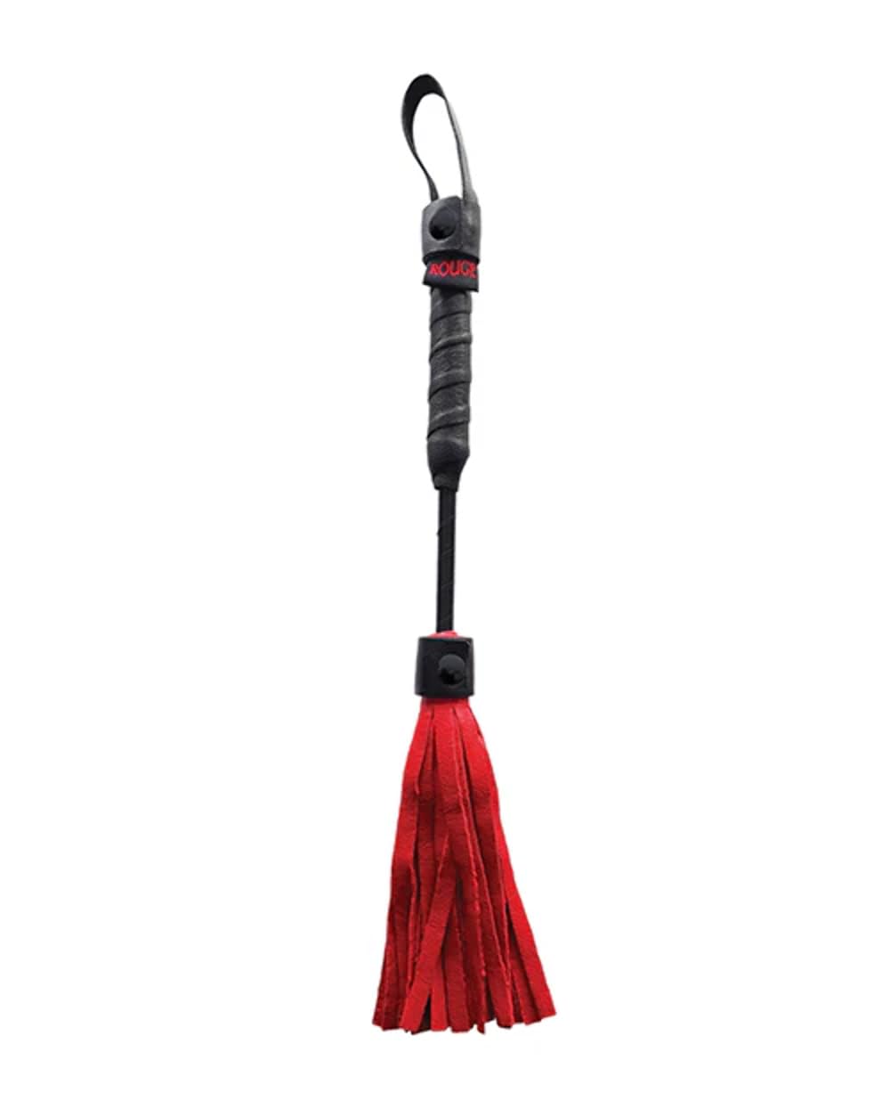 Premium Red Leather Mini Flogger - Handcrafted BDSM Toy for Sensual Play, Spanking & Couples Bonding | Perfect for Beginners & Experienced Users