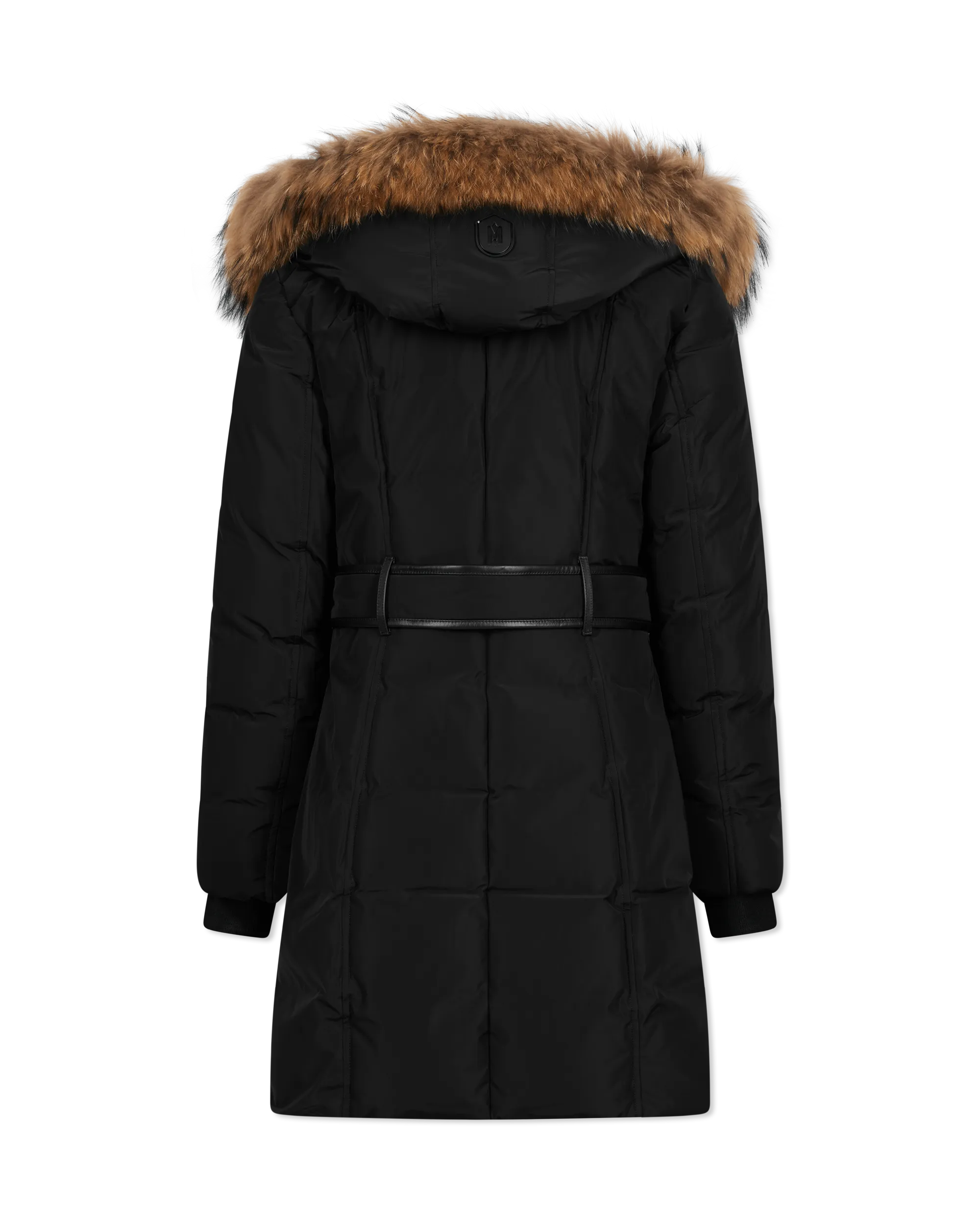 Kay F Women's Winter Down Coat with Detachable Fur Collar - Warm Puffer Jacket for Cold Weather, Outdoor Activities & Fashion