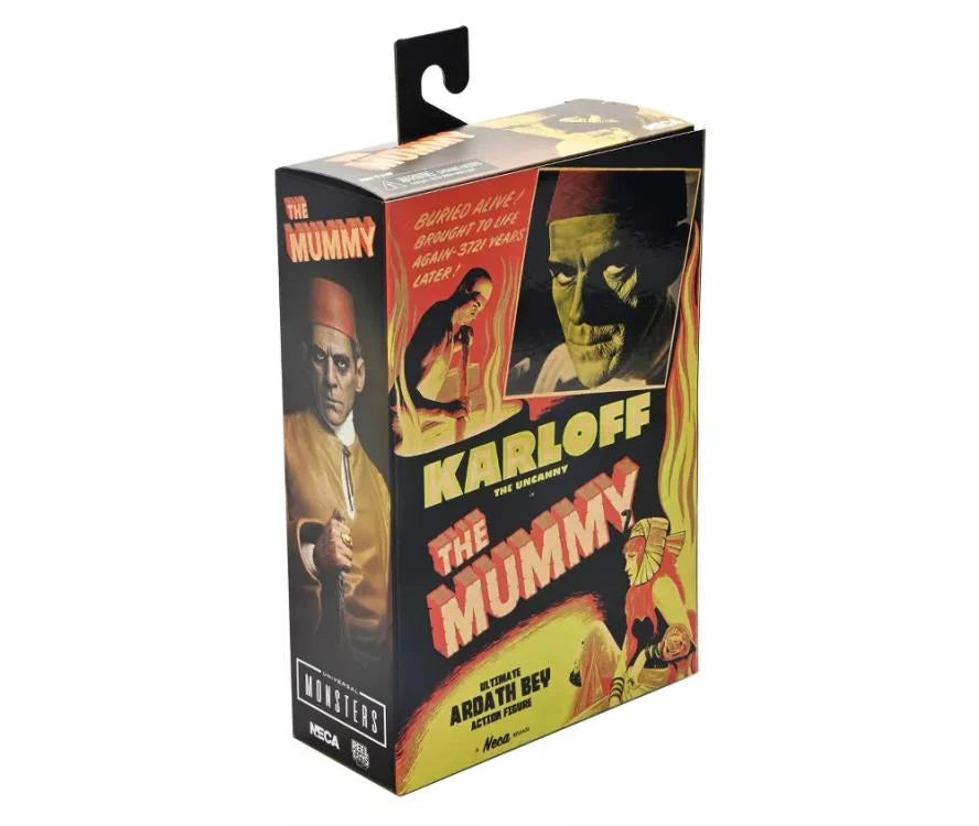Universal Monsters Ultimate Ardath Bey 7-Inch Action Figure - Collectible Toy for Horror Fans - Perfect for Display, Cosplay, and Halloween Decor