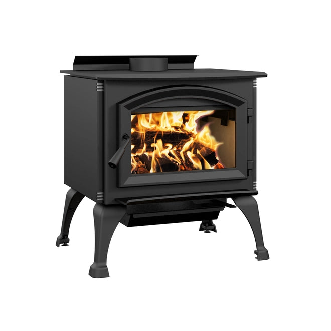 Enerzone Solution 2.3 EPA Certified Wood Burning Stove - Efficient Heating for Cabins, Homes & Outdoor Spaces