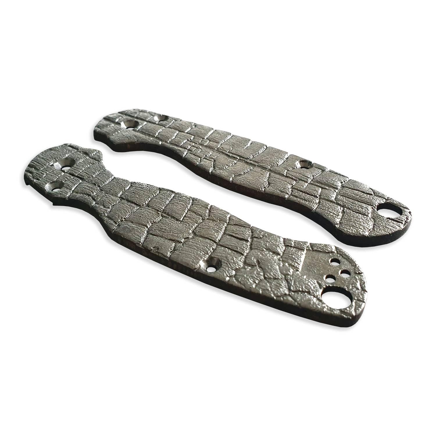 Premium Titanium Replacement Scales for Spyderco ParaMilitary 2 Knife - Upgrade Your EDC with Durable & Lightweight Aftermarket Parts - Perfect for Outdoor, Tactical & Everyday Carry Use