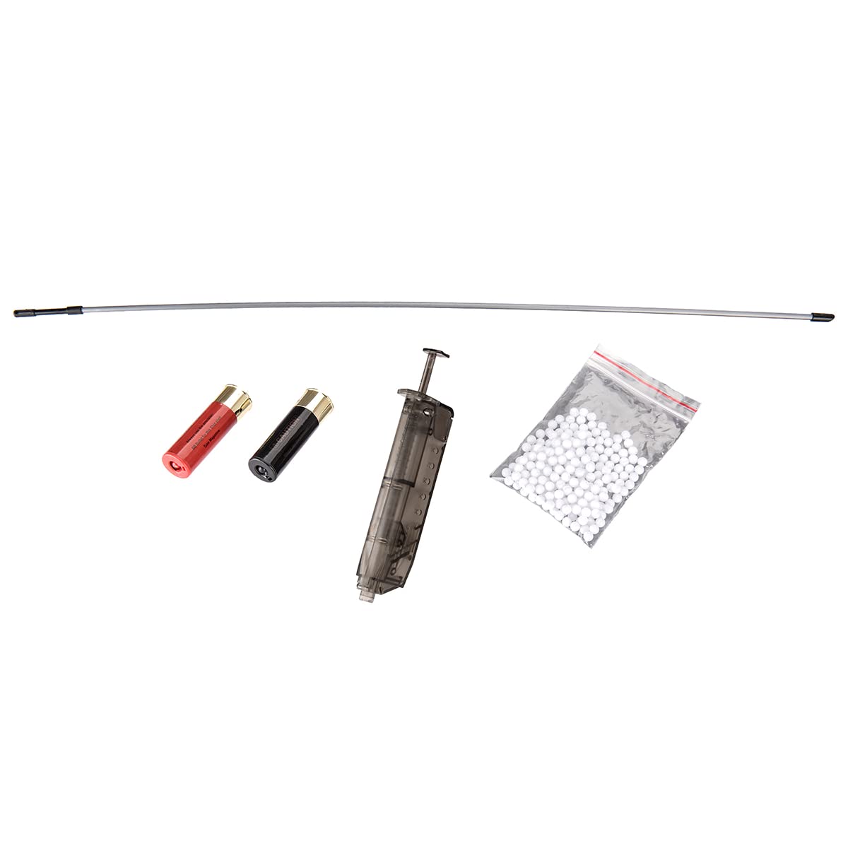 High FPS Tri-Shot 11'' Airsoft Shotgun | Pump Action BO Manufacture FABARM STF with Fixed Stock | Includes 2 Shells | Perfect for Tactical Training, Airsoft Battles & Outdoor Shooting Games
