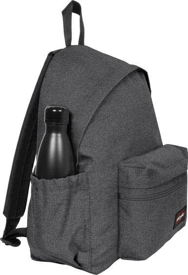 EASTPAK Padded Zippl'r Backpack - Durable Black Denim Laptop Bag for School, College & Travel | Stylish Unisex Daypack for Work & Everyday Use