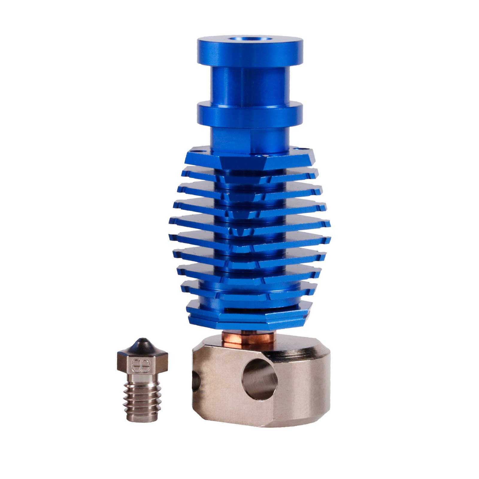 BIQU Dragon Fly Hotend - All Metal 3D Printer Hotend Compatible with V6, Prusa I3 MK3/MK3S, Titan & BMG Extruders, Creality Ender 3/CR10 - Perfect for High-Temperature Printing & Precision 3D Models