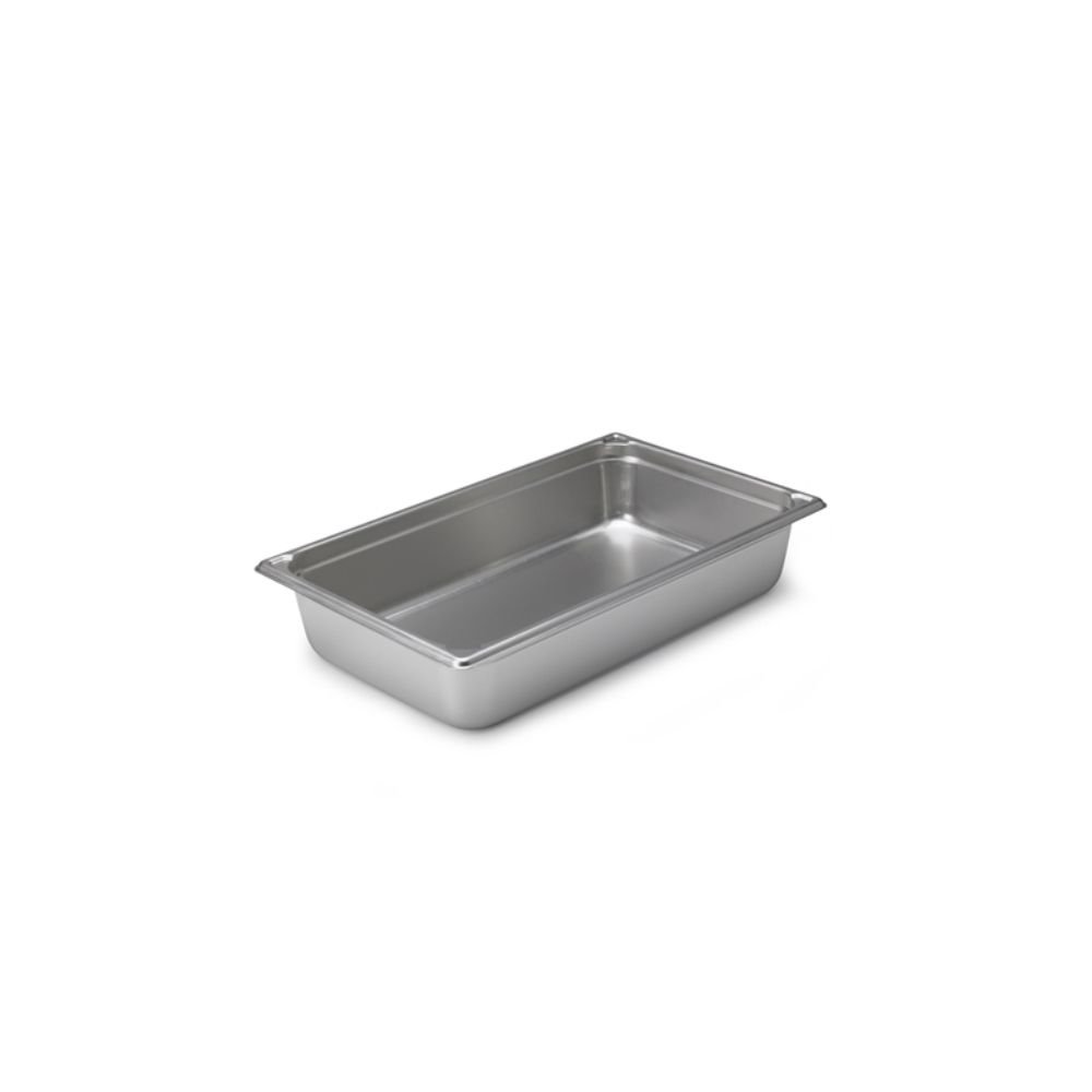 Stainless Steel Full-Size Transport Pan - Commercial Grade Kitchen Food Carrier for Restaurants, Catering & Buffet Service - Perfect for Food Transportation, Serving & Storage