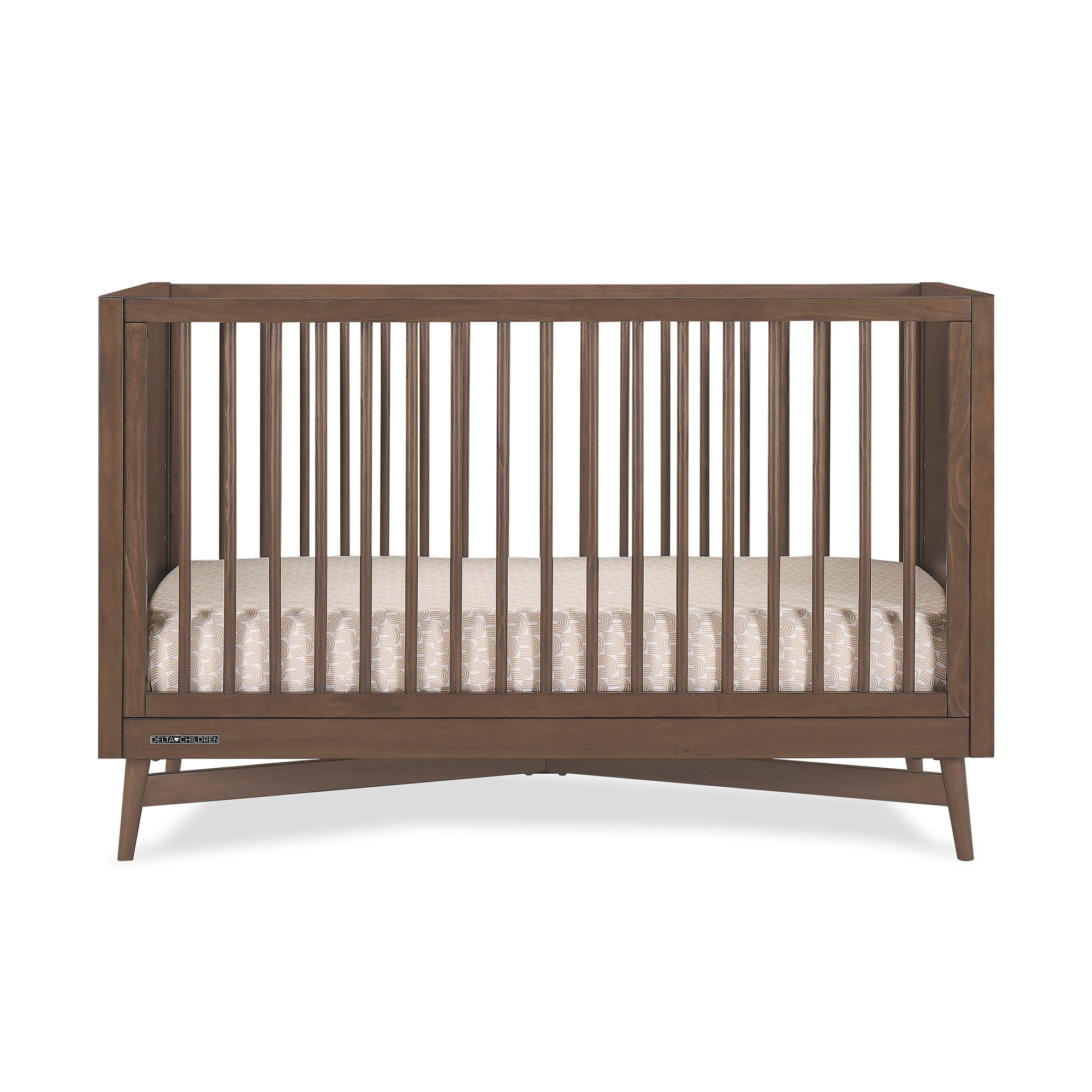 Dylan 4-in-1 Convertible Baby Crib - Toddler Bed, Daybed & Full-Size Bed | Nursery Furniture for Newborn to Teen | Perfect for Small Spaces & Modern Nurseries