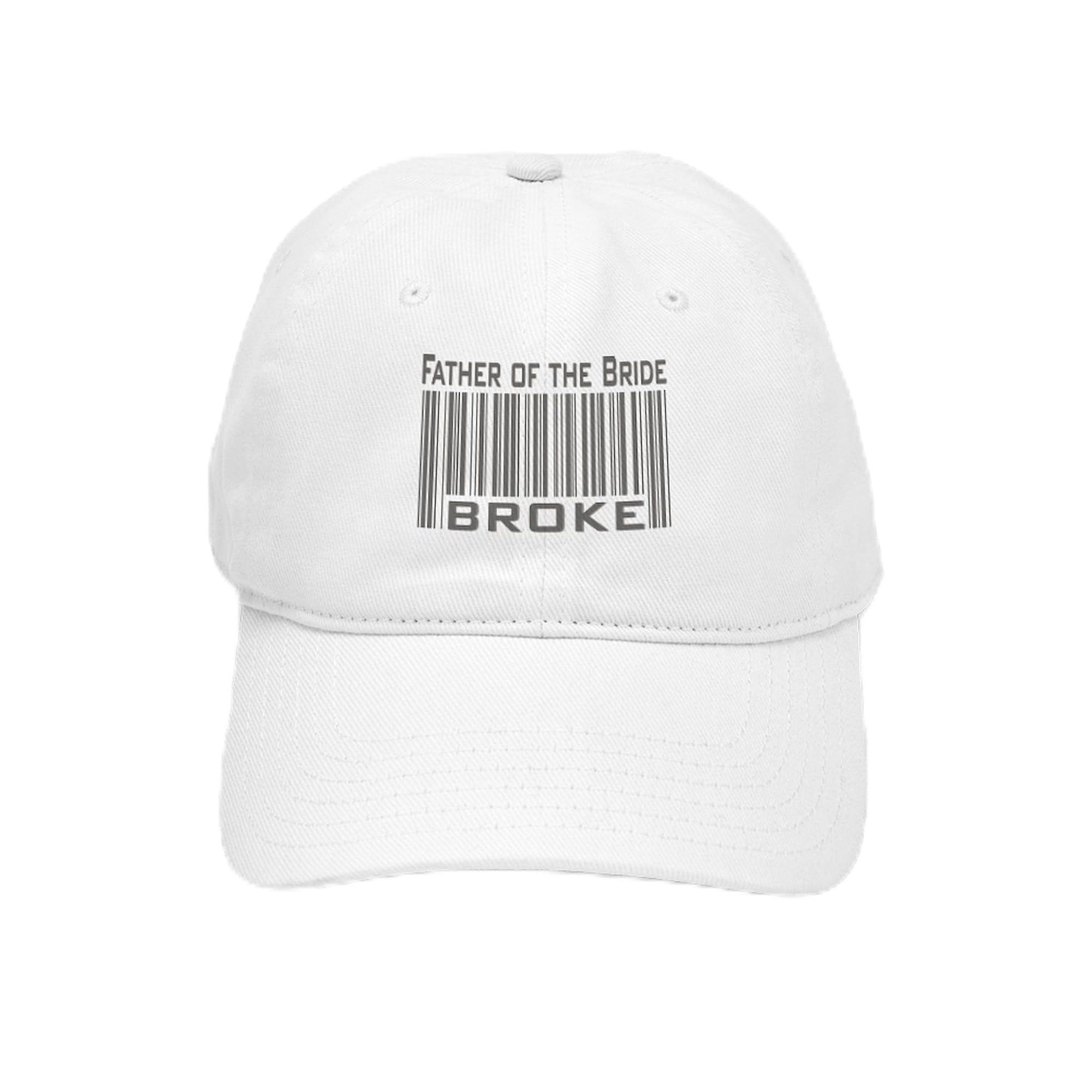 Father of The Bride Baseball Cap - Adjustable for Weddings & Events