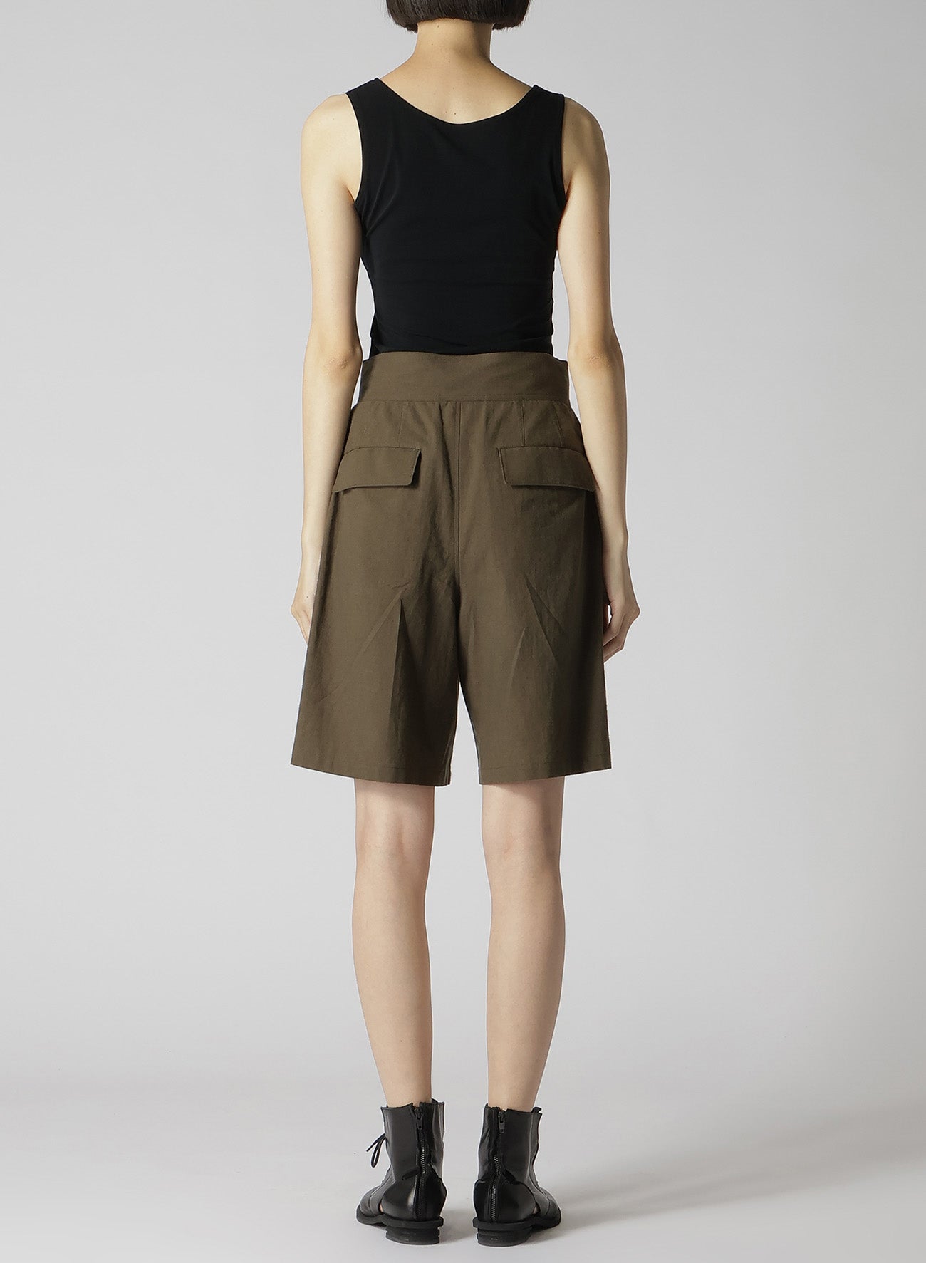 Premium Cotton Flax Poplin Gurkha Shorts for Men - Breathable & Stylish Summer Casual Wear for Outdoor Activities and Travel