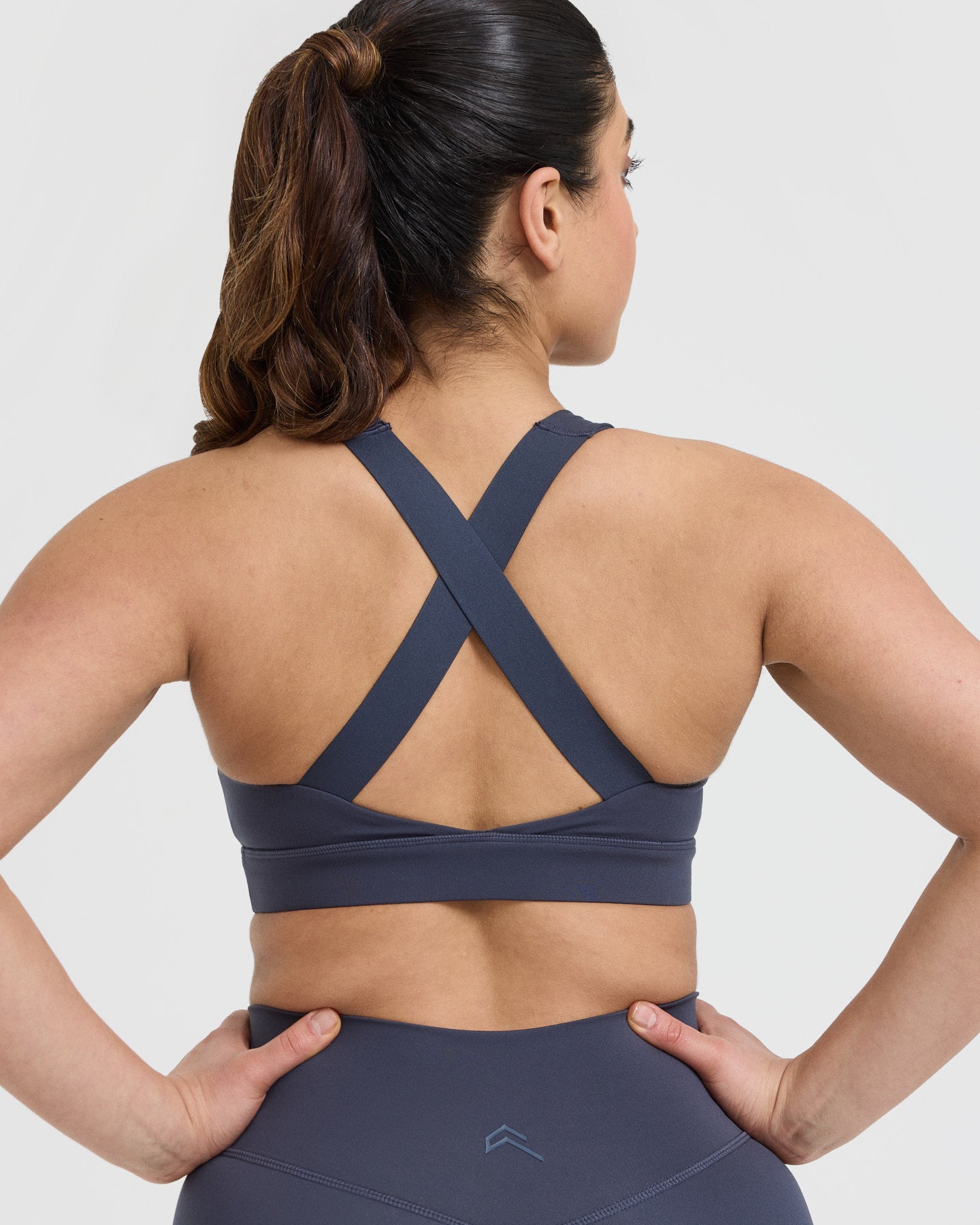 Timeless Wide Strap Sports Bra | True Blue | High Support Workout Bra for Running, Yoga & Gym | Comfortable Breathable Activewear for Women