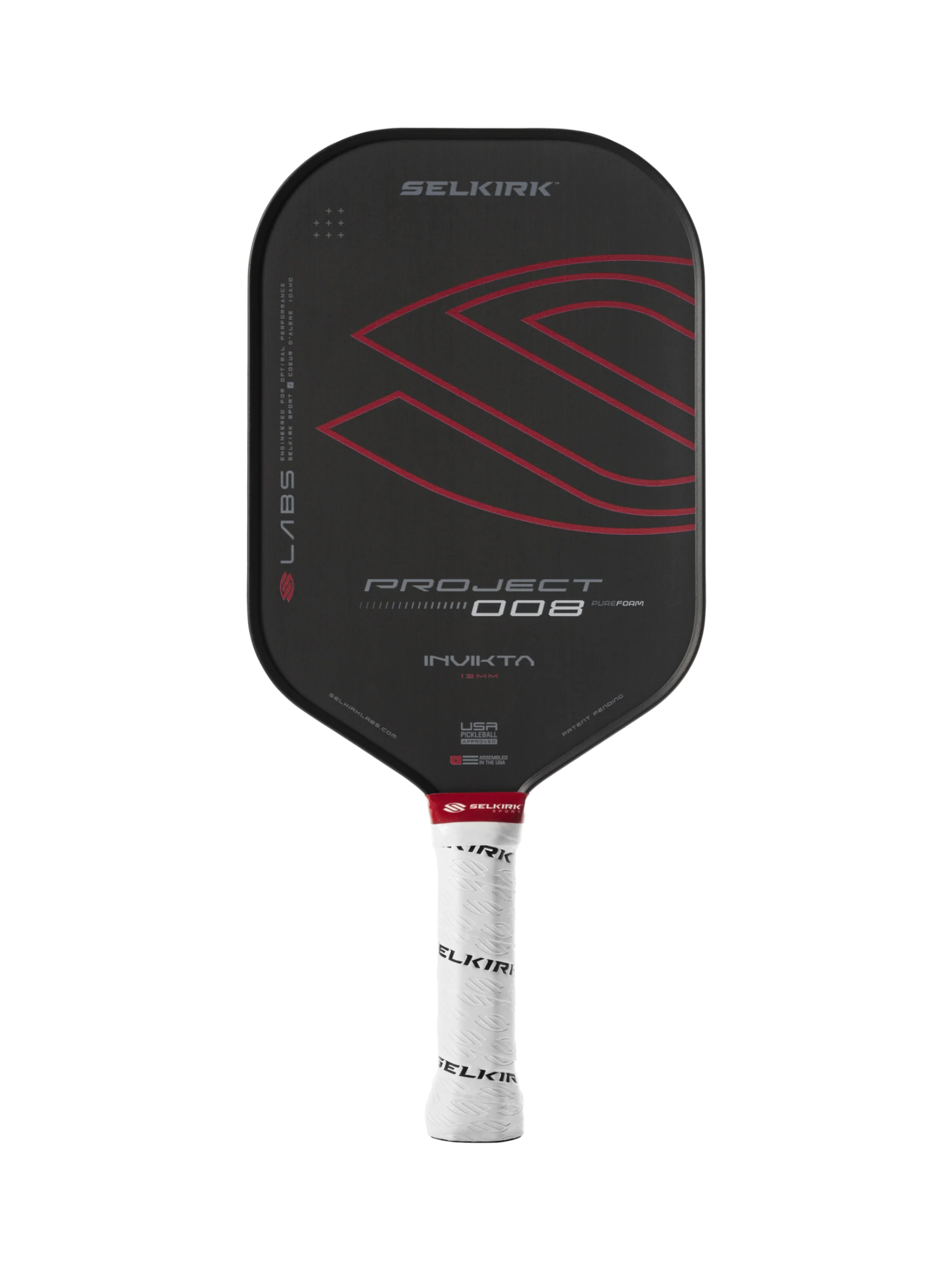 Selkirk Labs Project 008 Invikta Pickleball Paddle - Premium Carbon Fiber Paddle for Competitive Play | Perfect for Tournaments & Outdoor Games