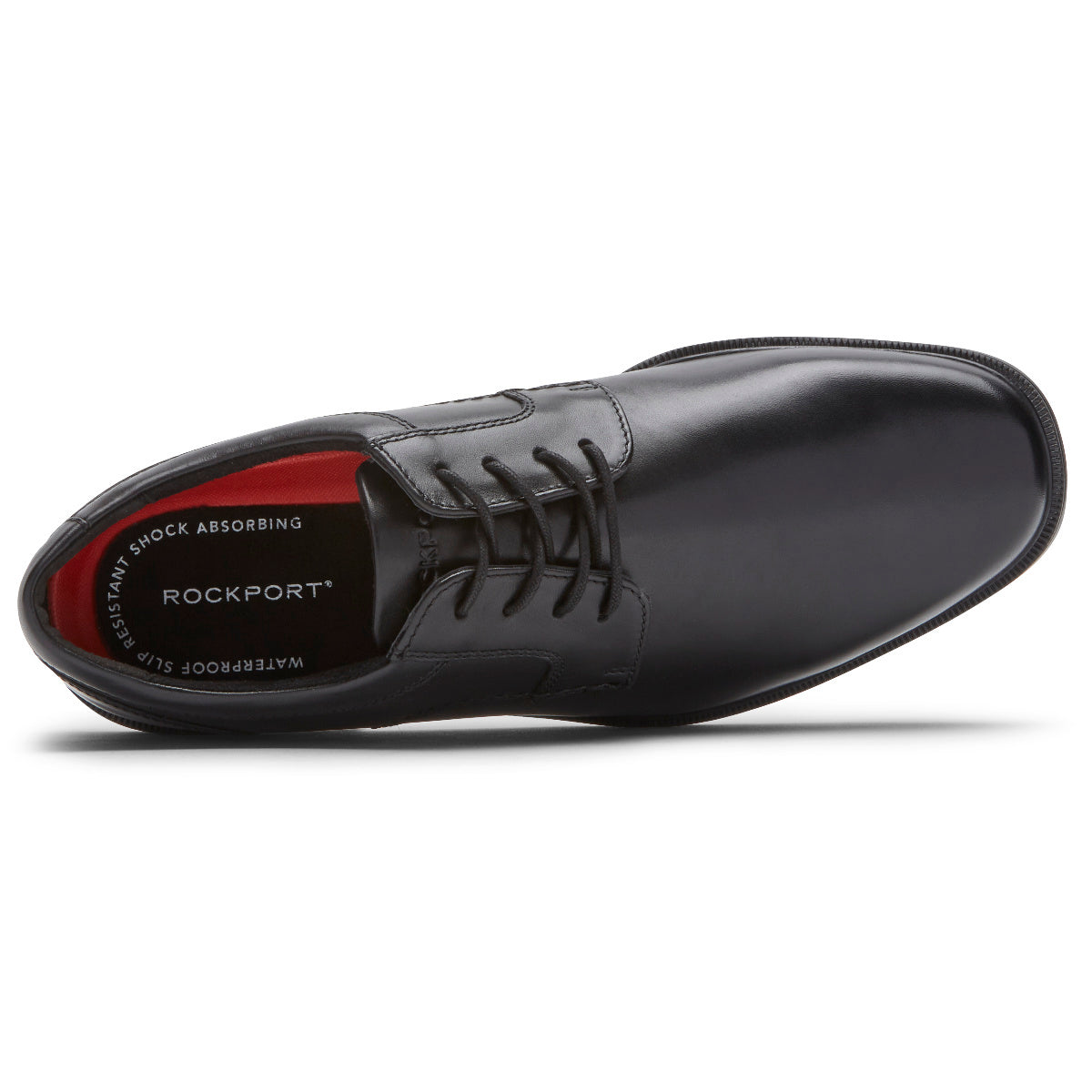 Men's Waterproof Plain Toe Oxford Dress Shoes - Classic Business Formal & Office Work Shoes for Professional Men