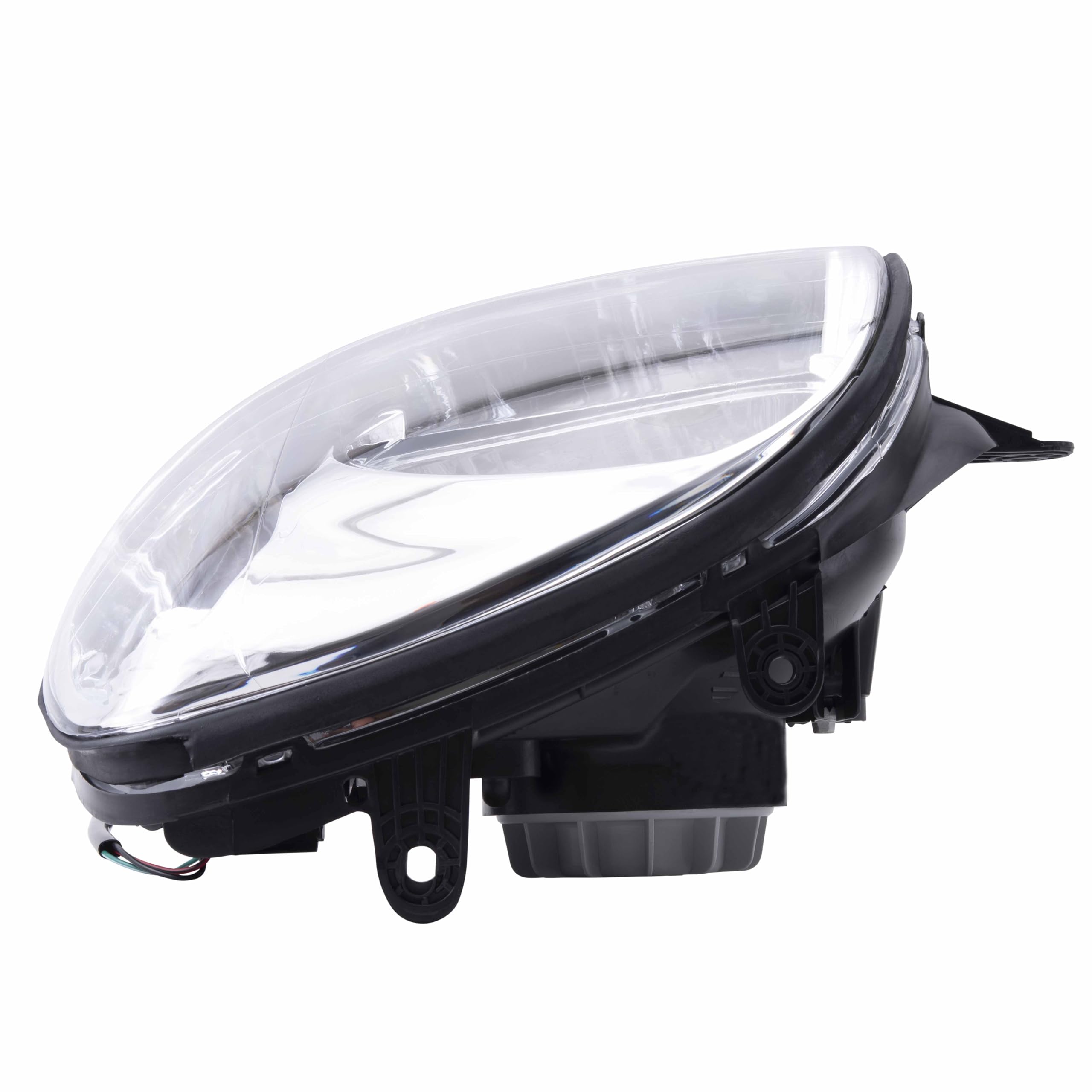 Brock Replacement Headlights for 2003-2006 Hyundai Santa Fe - Driver & Passenger Side Headlamps 92101-26251 92102-26251 - Perfect for Night Driving & Foggy Conditions