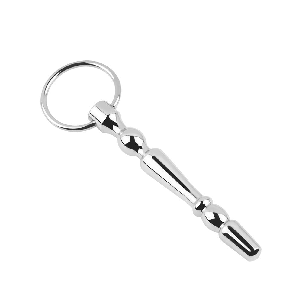 Metal Urethral Sound Penis Plug - Smooth Anal Dildo Sex Toy for Men | Urethral Dilator & Catheter Plug for Power Play | Perfect for BDSM, Prostate Stimulation & Advanced Masturbation