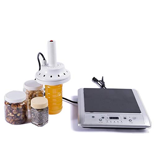 Handheld Electromagnetic Induction Bottle Cap Sealer Machine 20-130mm - Microcomputer Controlled for Plastic & Glass Non-Metal Bottles - 220V Capping Equipment for Home Brewing, DIY Projects & Small Business Packaging