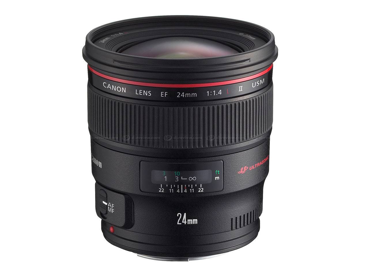 Canon EF 24mm f/1.4L II USM Wide Angle Lens for Photography - Perfect for Low Light, Landscape & Portrait Shooting