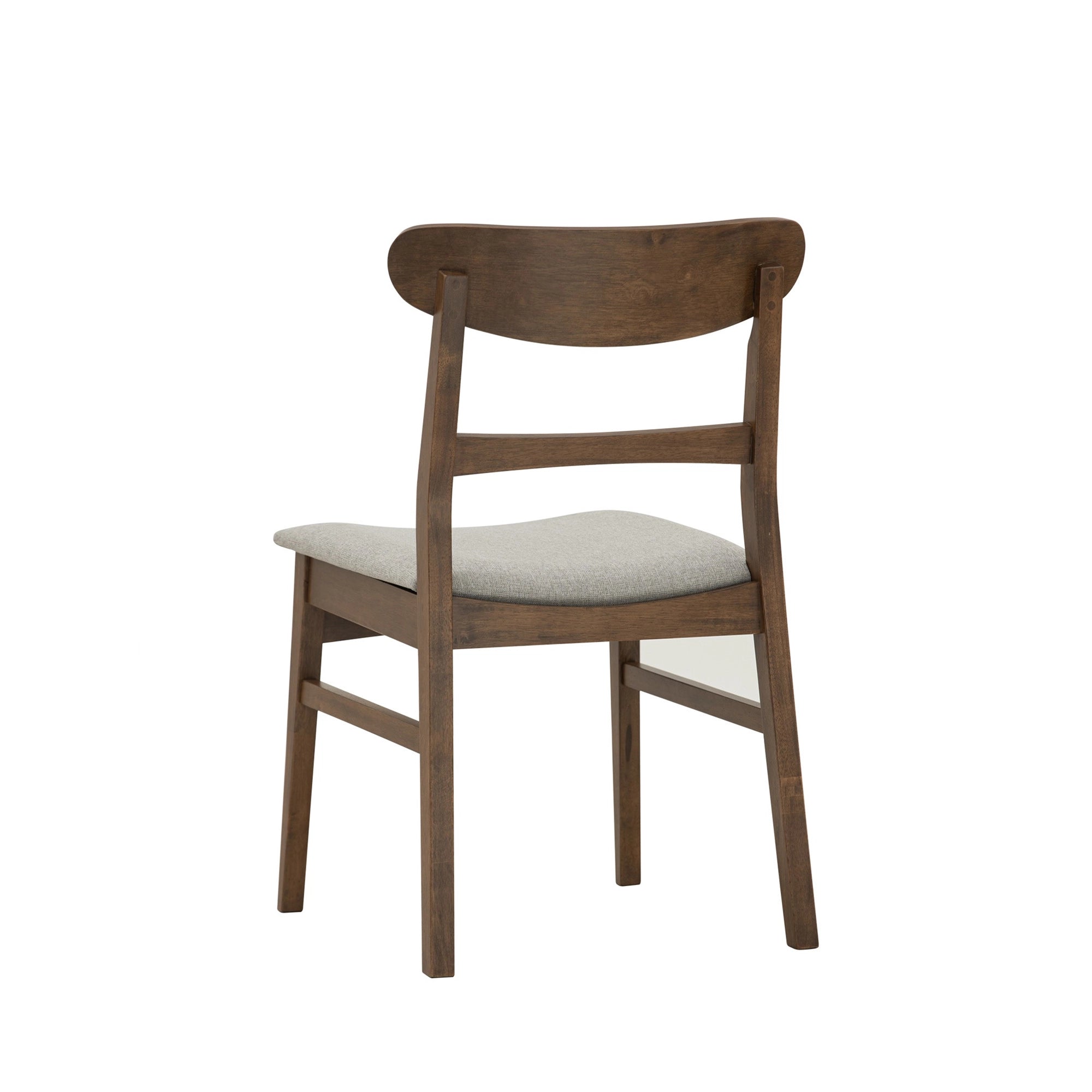 Hansen Dining Chair - Modern Wooden Kitchen Chairs Set of 2, Comfortable Upholstered Seat with Sturdy Metal Legs - Perfect for Dining Room, Kitchen, Breakfast Nook & Home Office