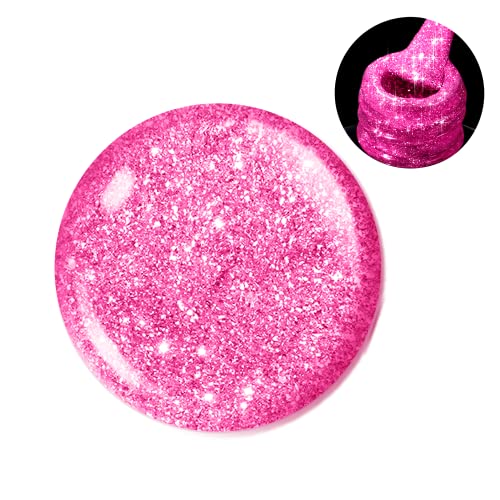 0-0-0-Hot Pink Glitter