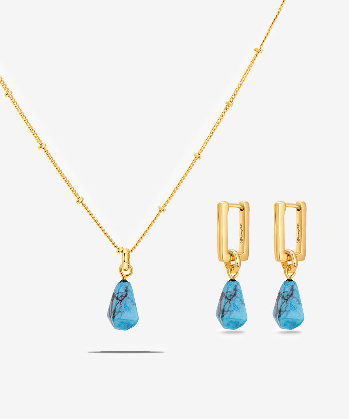 Wrangler Gold Plated Minimalist Pendant Necklace Set for Women - Elegant Layering Jewelry for Everyday Wear & Special Occasions