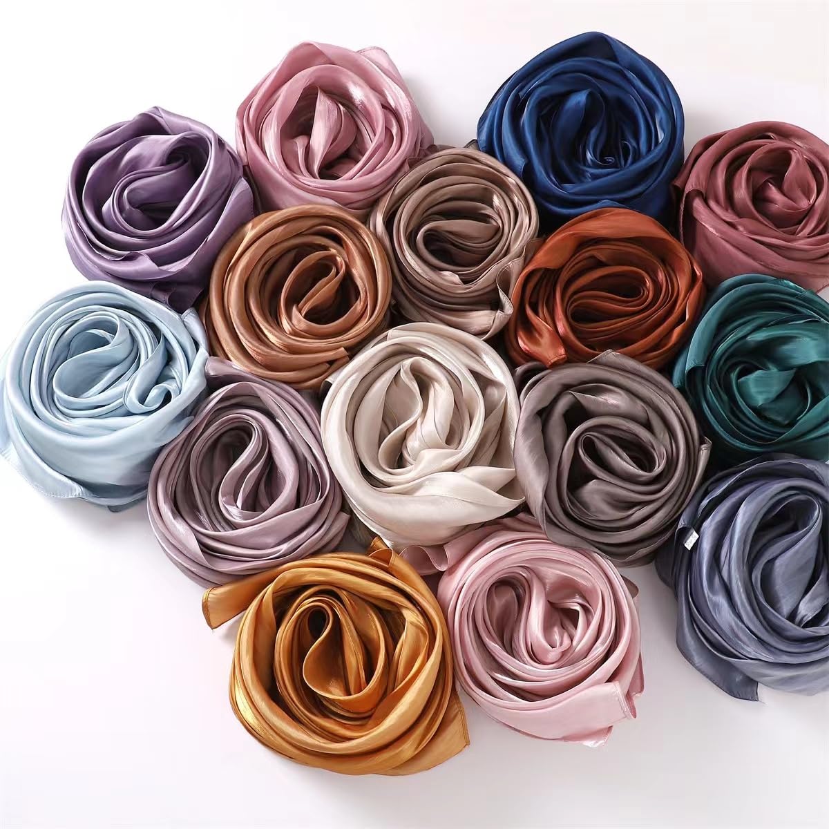 REEMONDE Women's Shine Chiffon Shawl Wrap - Elegant Hijab Scarf, Sarong & Bridal Wedding Shawl for Evening Dresses | Perfect for Special Occasions, Parties & Formal Events