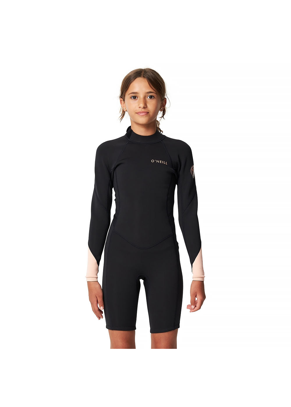 ONeill Girls Bahia 2mm Long Sleeve Spring Wetsuit for Kids - Perfect for Surfing, Swimming & Water Sports
