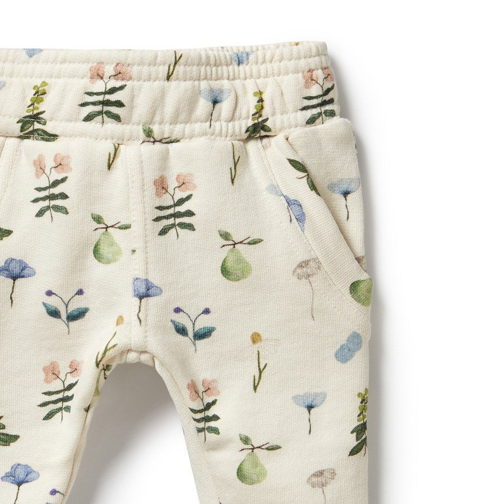 Organic Cotton Terry Sweatpants for Women - Soft Lounge Pants for Yoga, Home & Relaxation | Petit Garden Comfort Wear