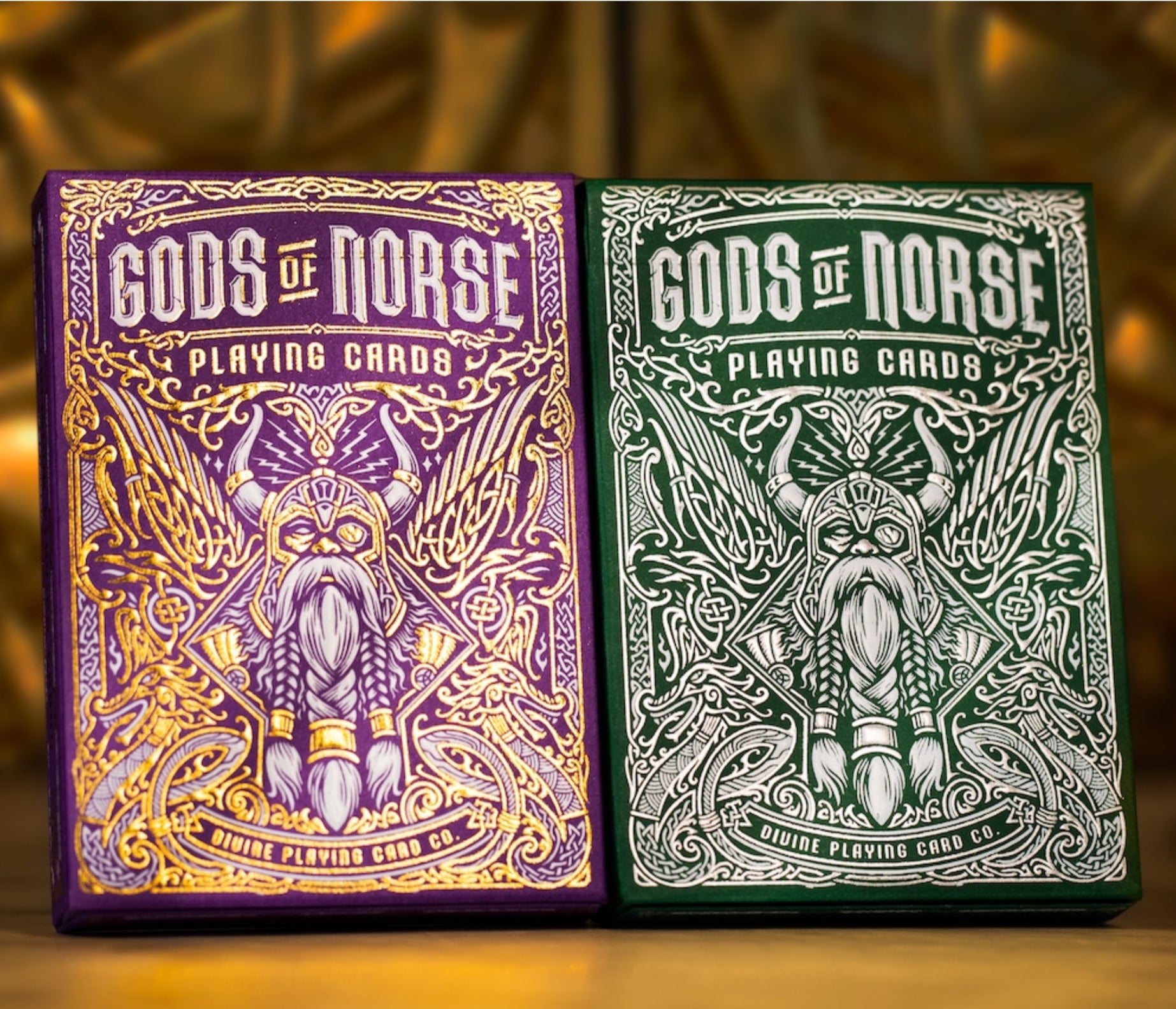 Premium Norse Mythology Playing Cards - Viking Gods & Legends Theme - Perfect for Collectors, Poker, Magic Tricks & Game Nights