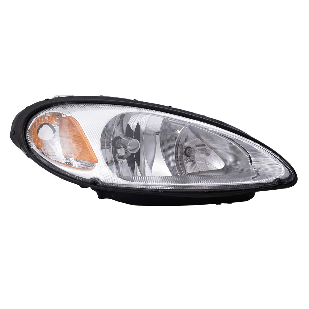 Brock Replacement Headlights for 2001-2005 Chrysler PT Cruiser - Driver & Passenger Side Compatible with Part Numbers 5288765AI & 5288764AI - Perfect for Night Driving & Vehicle Restoration Projects