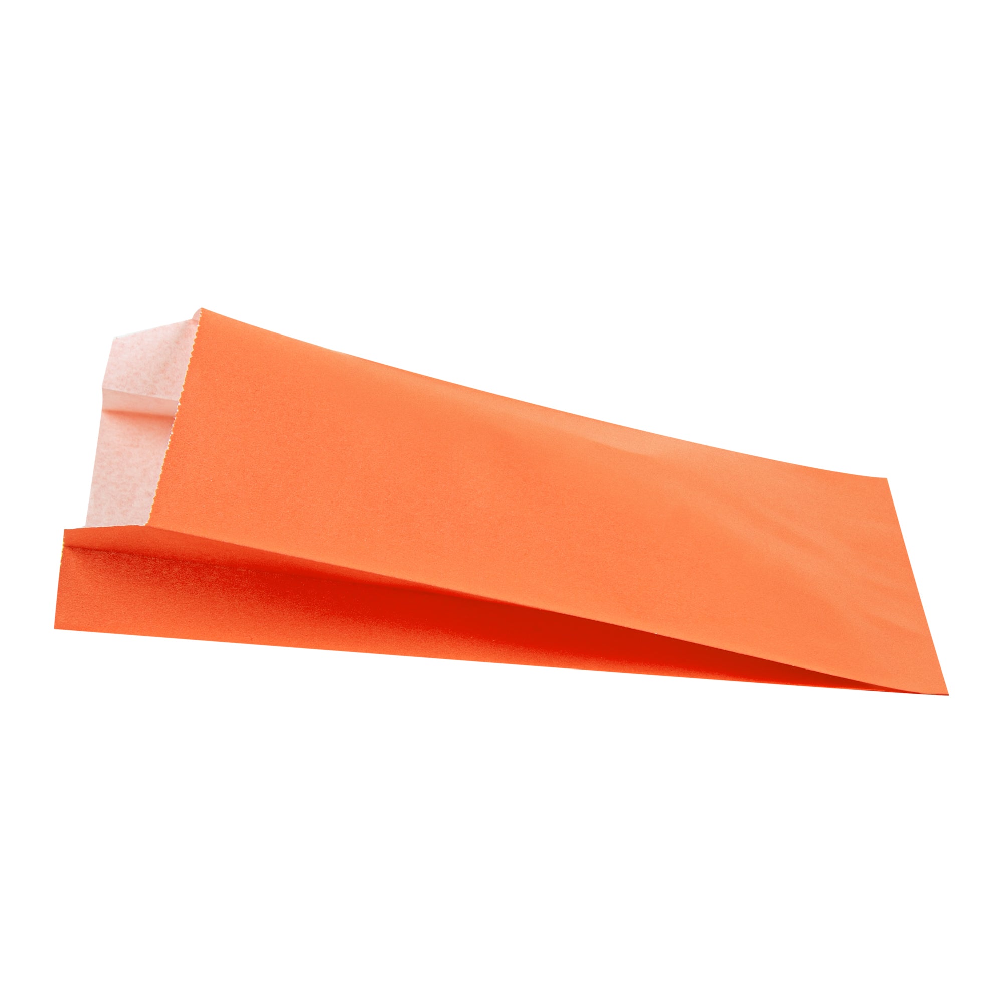 Orange Paper French Fry Bags - 4.25