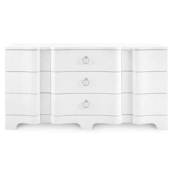 Bardot Extra Large 9-Drawer Dresser - Spacious Wooden Storage Cabinet for Bedroom, Living Room & Office Organization
