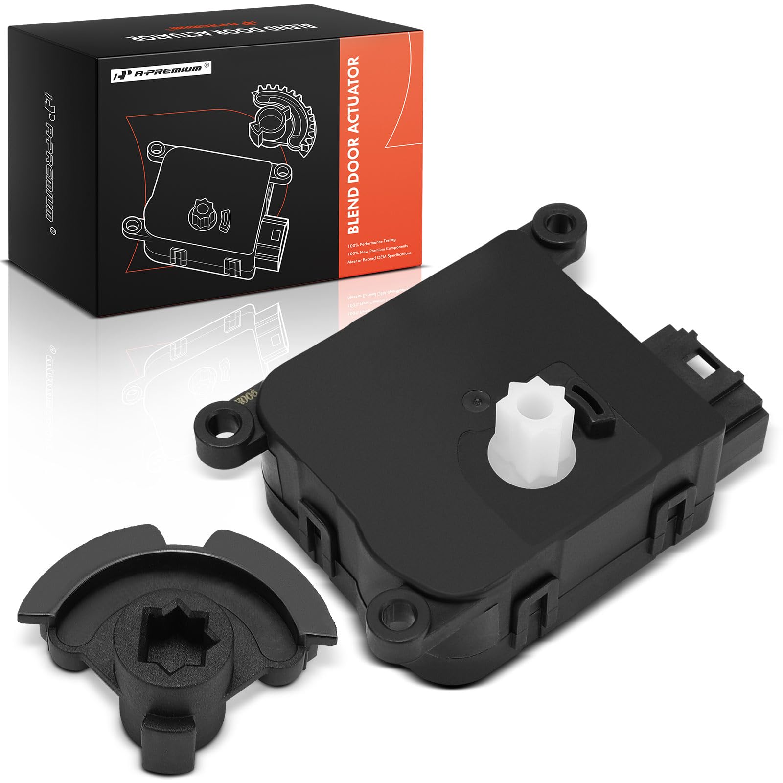 Premium Heater Blend Door Actuator Gear Kit - Compatible with Jeep Grand Cherokee 2005-2010 & Commander 2006-2010 - HVAC Blend Control Replacement Part #186568916956 - Fixes Temperature Control Issues for Year-Round Comfort