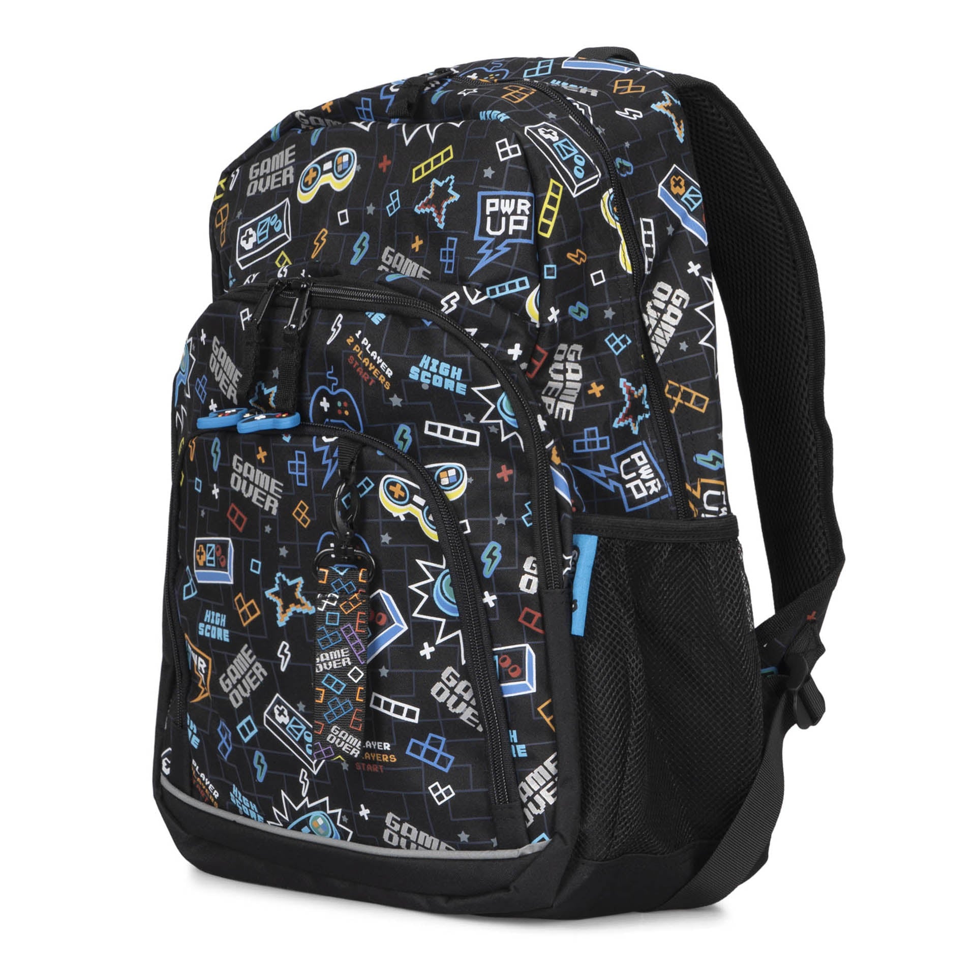 SMASH Backpack with Lunch Bag & Key Leash - Durable School Backpack for Kids & Teens, Perfect for School, Travel & Outdoor Adventures
